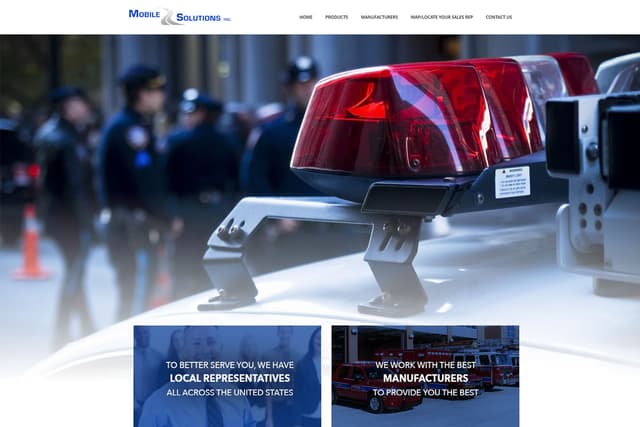Mobile Solutions website